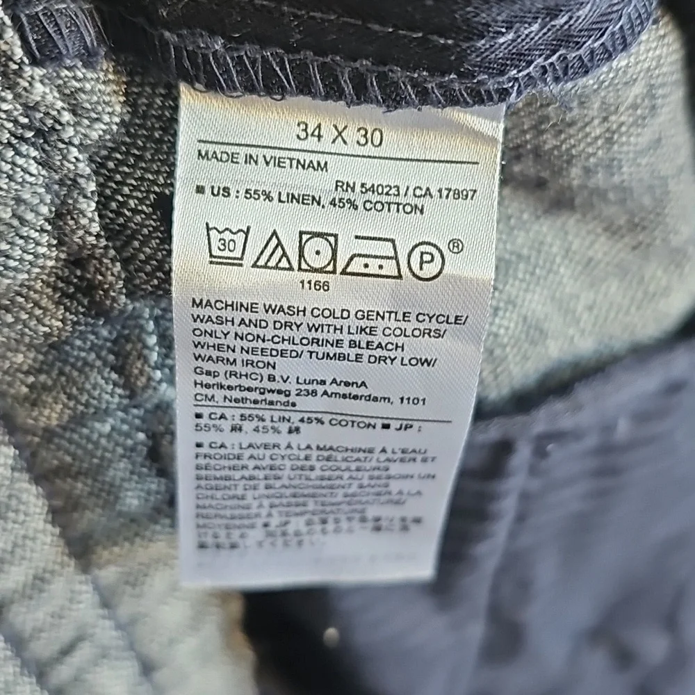 Banana Republic Gray Chinos with Tapered Legs.